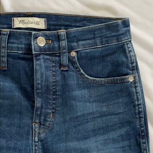 New Madewell 10” High Rise Skinny Jeans 27